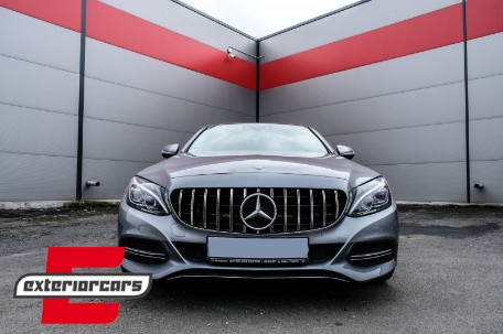 Prednja maska GT-R Panamericana dizajn 360° (chrome) / Mercedes C-klasa W205 S205 A205 C205 (2014-2018), GCP-205038