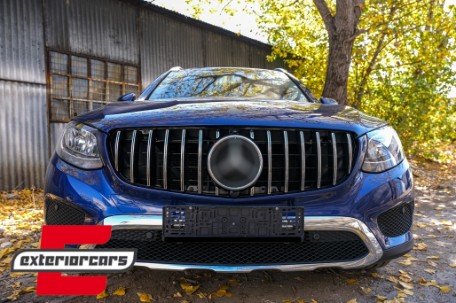 Prednja maska GT-R Panamericana dizajn 360° (chrome) / Mercedes GLC X253 C253 (2015-2018), GCP-253033