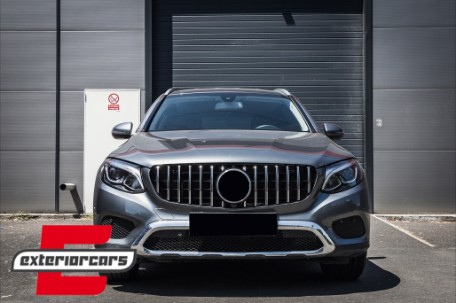Prednja maska GT-R Panamericana dizajn 360° (chrome) / Mercedes GLC X253 C253 (2015-2018), GCP-253033