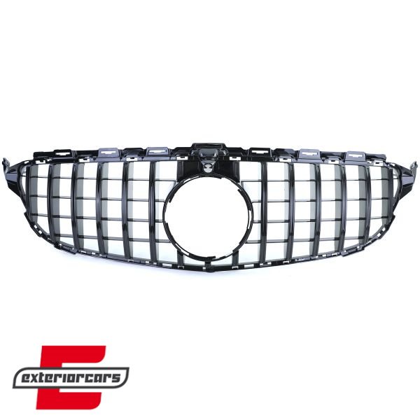 Prednja maska GT-R Panamericana dizajn 360° (piano crna) / Mercedes C-klasa W205 S205 A205 C205 (2014-2018), GCP-205030