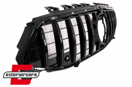 Prednja maska GT-R Panamericana dizajn 360° (piano crna) / Mercedes CLA X118 C118 (2019-2023), 40084