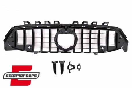 Prednja maska GT-R Panamericana dizajn 360° (piano crna) / Mercedes CLA X118 C118 (2019-2023), 40084