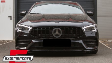 Prednja maska GT-R Panamericana dizajn 360° (piano crna) / Mercedes CLA X118 C118 (2019-2023), 40084