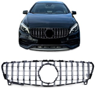 Prednja maska GT-R Panamericana dizajn (chrome) / Mercedes A-klasa W176 Facelift (09.2015-2018), 34215