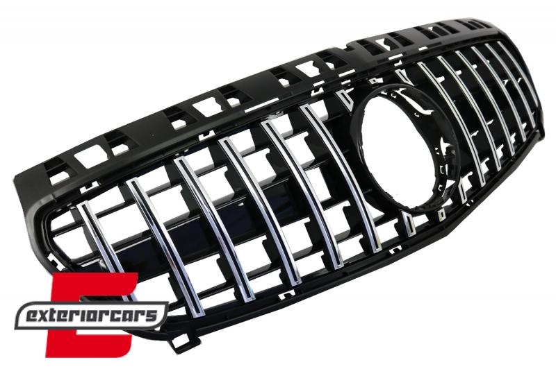 Prednja maska GT-R Panamericana dizajn (chrome) / Mercedes Benz A-klasa W176 (2012–08.2015), GCP-176042