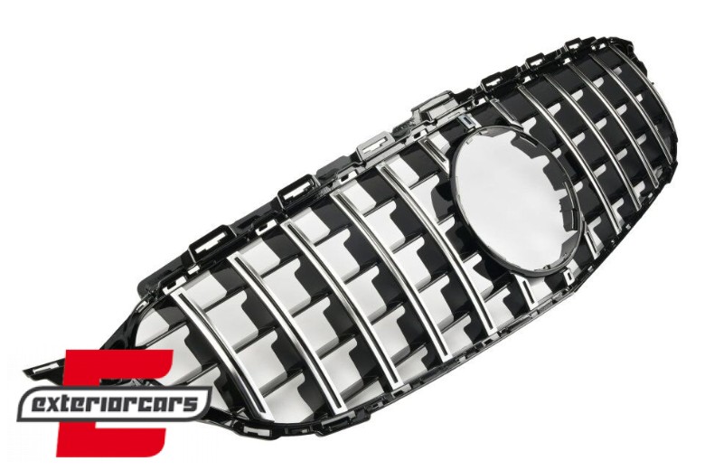 Prednja maska GT-R Panamericana dizajn (chrome) / Mercedes C-klasa W205 S205 C205 A205 (2014-2018), 34209