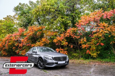 Prednja maska GT-R Panamericana dizajn (chrome) / Mercedes C-klasa W205 S205 C205 A205 (2014-2018), 34209