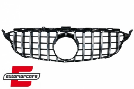 Prednja maska GT-R Panamericana dizajn (chrome) / Mercedes C-klasa W205 S205 C205 A205 (2014-2018), 34209