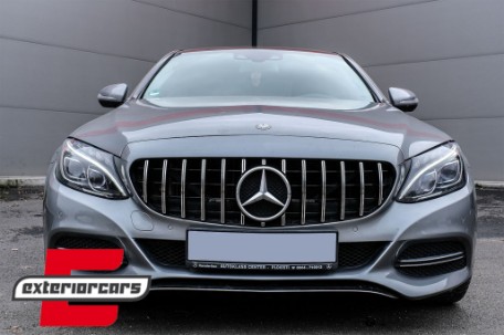 Prednja maska GT-R Panamericana dizajn (chrome) / Mercedes C-klasa W205 S205 C205 A205 (2014-2018), 34209