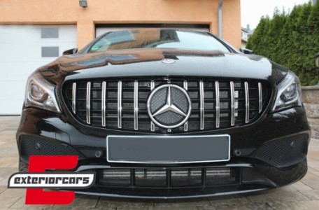 Prednja maska GT-R Panamericana dizajn (chrome) / MERCEDES CLA C117 X117 W117 (2013-2018), 34213
