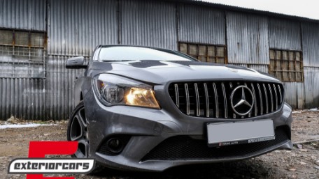 Prednja maska GT-R Panamericana dizajn (chrome) / MERCEDES CLA C117 X117 W117 (2013-2018), 34213