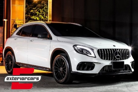 Prednja maska GT-R Panamericana dizajn (chrome) / Mercedes GLA klasa X156 Facelift (2017-2019), GCP-156043