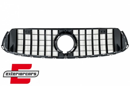 Prednja maska GT-R Panamericana dizajn (chrome) / Mercedes GLC X253 C253 Facelift (2020-2022), GCP-253043