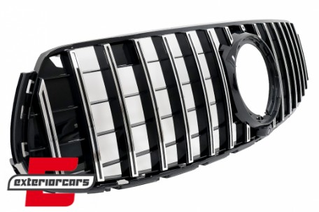 Prednja maska GT-R Panamericana dizajn (chrome) / Mercedes GLC X253 C253 Facelift (2020-2022), GCP-253043