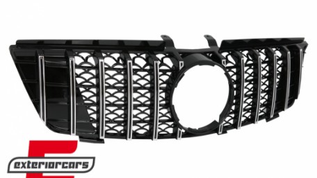 Prednja maska GT-R Panamericana dizajn (chrome) / Mercedes ML W164 (2005-2008), 40031
