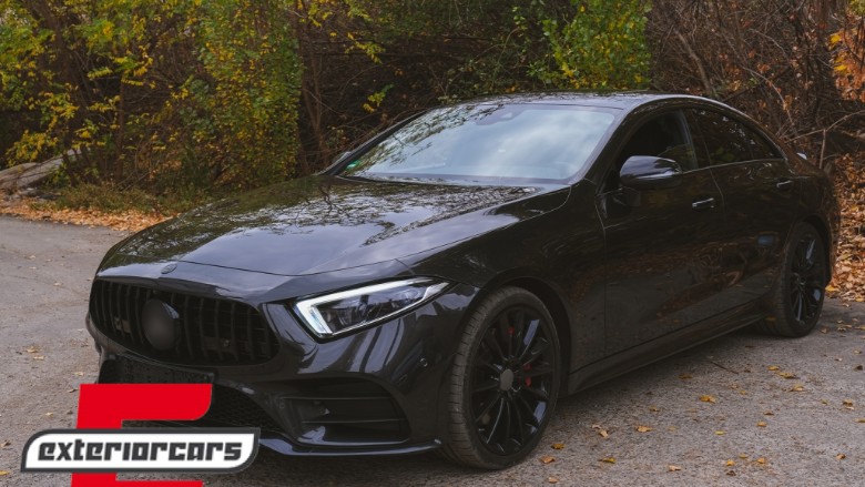 Prednja maska GT-R Panamericana dizajn (piano crna) / Mercedes CLS-klasa C257 (2018-2023), GCP-257038