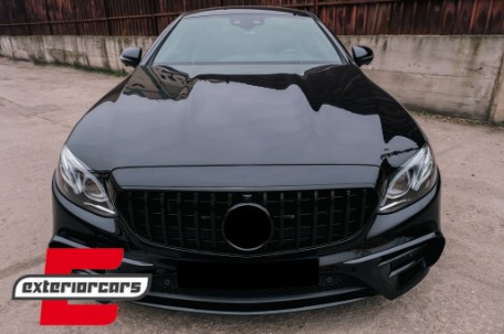 Prednja maska GT-R Panamericana dizajn (piano crna) / Mercedes E-klasa W213 S213 C238 A238 (2016-2019), 37351
