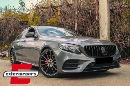 Prednja maska GT-R Panamericana dizajn (piano crna) / Mercedes E-klasa W213 S213 C238 A238 (2016-2019), 37351