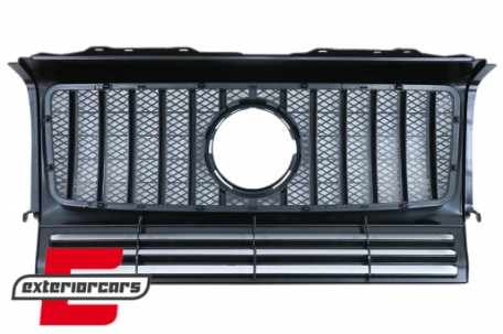 Prednja maska GT-R Panamericana dizajn (piano crna) / Mercedes G-klasa W463 (1990-2018), 37357