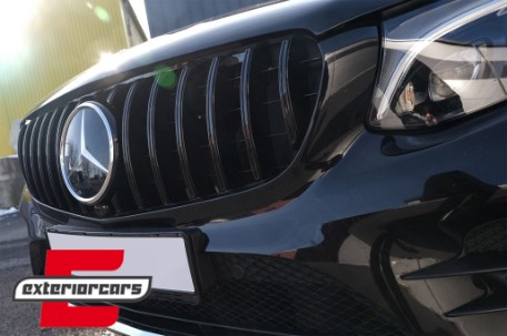 Prednja maska GT-R Panamericana dizajn (piano crna) / Mercedes GLC X253 C253 (2015-2018), GCP-253060