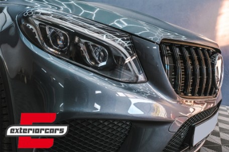 Prednja maska GT-R Panamericana dizajn (piano crna) / Mercedes GLE Coupe C292 GLE W166 SUV (2015-2018), 37354