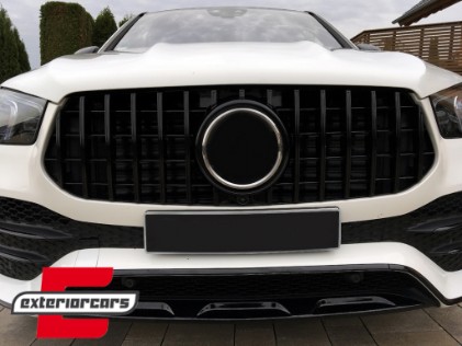 Prednja maska GT-R Panamericana dizajn (piano crna) / Mercedes GLE SUV W167 V167 GLE Coupe C167 Sport paket (2019-2023), 41120