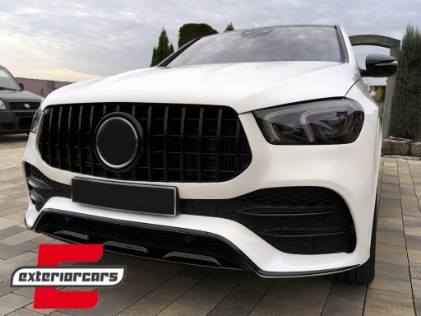 Prednja maska GT-R Panamericana dizajn (piano crna) / Mercedes GLE SUV W167 V167 GLE Coupe C167 Sport paket (2019-2023), 41120