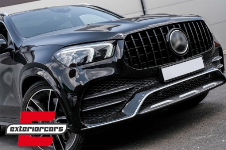 Prednja maska GT-R Panamericana dizajn (piano crna) / Mercedes GLE SUV W167 V167 GLE Coupe C167 Sport paket (2019-2023), 41120