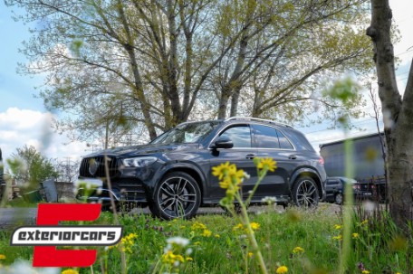 Prednja maska GT-R Panamericana dizajn (piano crna) / Mercedes GLE SUV W167 V167 GLE Coupe C167 Sport paket (2019-2023), 41120