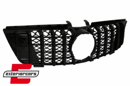 Prednja maska GT-R Panamericana dizajn (piano crna) / Mercedes ML W164 (2005-2008), 40041