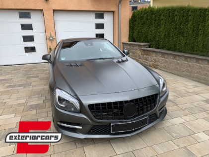 Prednja maska GT-R Panamericana dizajn (piano crna) / Mercedes SL-klasa R231 (2012-2016), GCP-231038