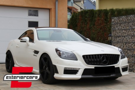Prednja maska GT-R Panamericana dizajn (piano crna) / Mercedes SLK-klasa R172 (2011-2015), GCP-172038