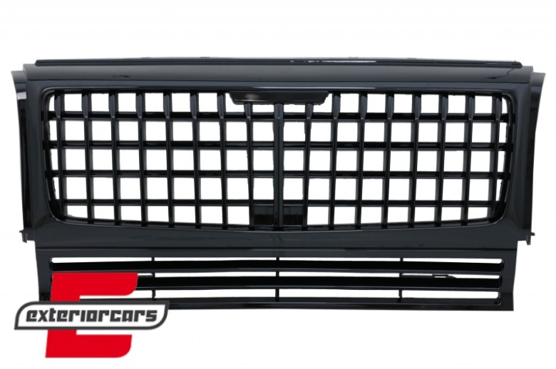 Prednja maska GT-R Panamericana Exclusive dizajn (piano crna) / Mercedes G-klasa W463 (1990-2014), FGMBW463MGTRBCN