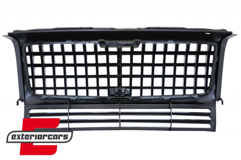 Prednja maska GT-R Panamericana Exclusive dizajn (piano crna) / Mercedes G-klasa W463 (1990-2014), FGMBW463MGTRBCN