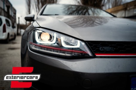 Prednja maska GTI dizajn (piano crna) / VW Golf 7 VII 5G (2013-2017), 5G0853653GME