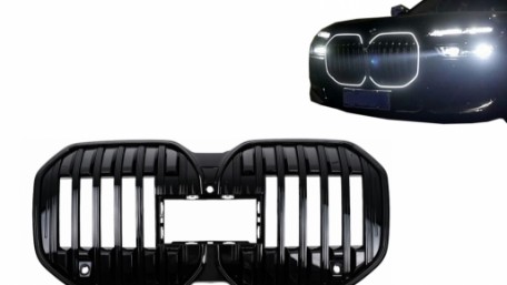Prednja maska Iconic Glow dizajn (piano crna) / BMW Serija 7 G70 (2022-), FGBMG70LD