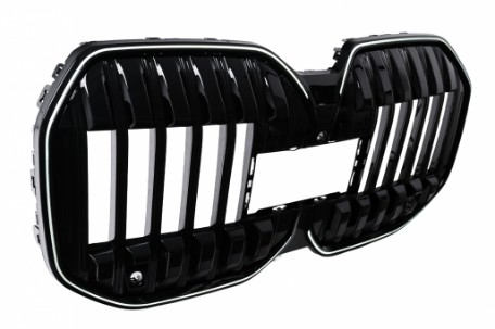 Prednja maska Iconic Glow dizajn (piano crna) / BMW Serija 7 G70 (2022-), FGBMG70LD