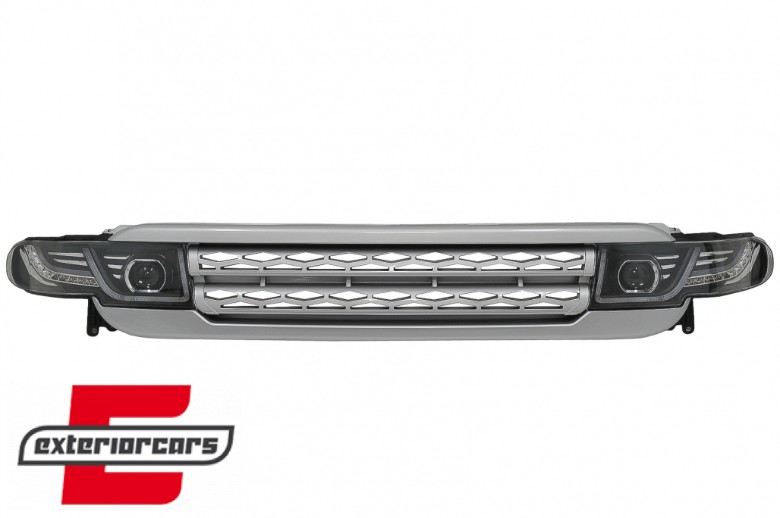 Prednja maska & LED prednji farovi Dinamički žmigavci Bi-Xenon look / Toyota FJ Cruiser XJ10 (2007-2015), HLTOFJLCXJ10