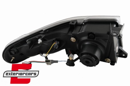 Prednja maska & LED prednji farovi Dinamički žmigavci Bi-Xenon look / Toyota FJ Cruiser XJ10 (2007-2015), HLTOFJLCXJ10