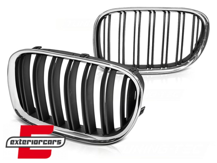 Prednja maska M-dizajn (crna/chrome) / BMW serije 7 F01 F02 F03 (2008-2015), GRBMB1