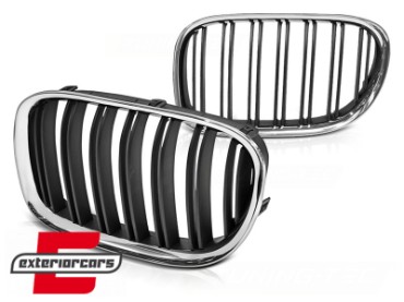 Prednja maska M-dizajn (crna/chrome) / BMW serije 7 F01 F02 F03 (2008-2015), GRBMB1
