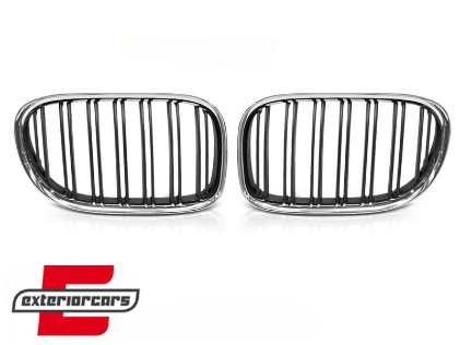 Prednja maska M-dizajn (crna/chrome) / BMW serije 7 F01 F02 F03 (2008-2015), GRBMB1