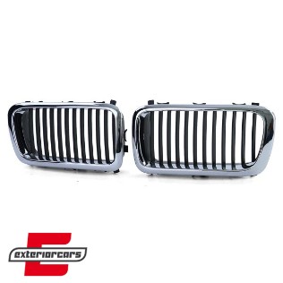 Prednja maska M-Performance dizajn (chrome/crna) / BMW serije 7 E38 (1994-2001), 41770
