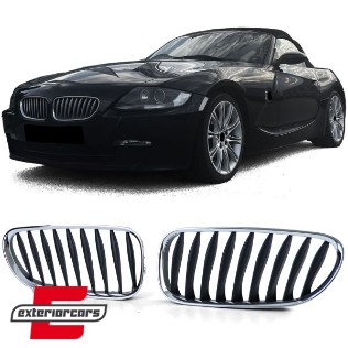 Prednja maska M-Performance dizajn (chrome/crna) / BMW Z4 E85 E86 (2002-2009), 41772