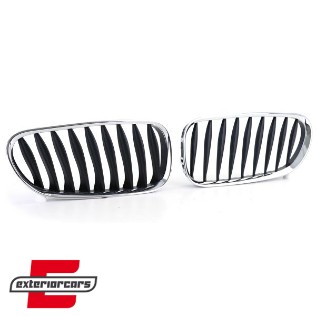 Prednja maska M-Performance dizajn (chrome/crna) / BMW Z4 E85 E86 (2002-2009), 41772