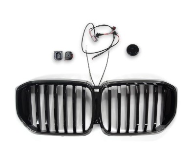 Prednja maska M-Performance dizajn + LED (piano crna) / BMW X5 G05 LCI (04.2023-), GCP-080591