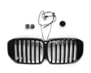 Prednja maska M-Performance dizajn + LED (piano crna) / BMW X5 G05 LCI (04.2023-), GCP-080591