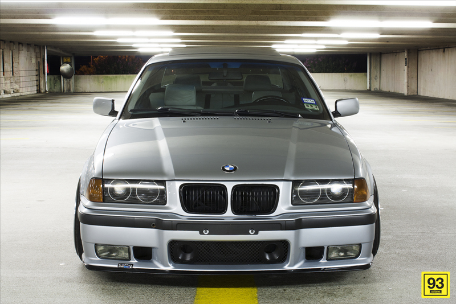 Prednja maska M-Performance dizajn (mat crna) / BMW serije 3 E36 (1996-1998), 40417
