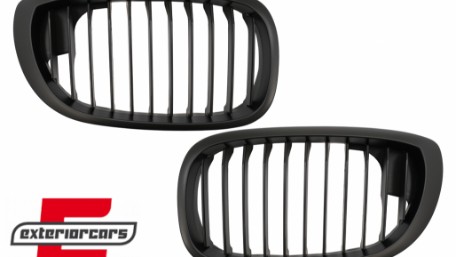 Prednja maska M-Performance dizajn (mat crna) / BMW serije 3 E46 Facelift Coupe Cabrio (03.2003-2006), GRBM03