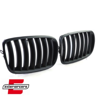 Prednja maska M-Performance dizajn (mat crna) / BMW X5 E70 X6 E71 (2007-2014), 41087